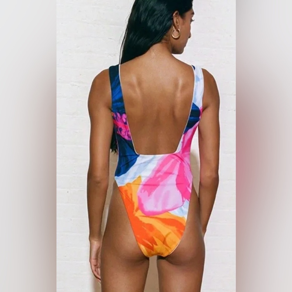 148.  Mara Hoffman Idalia One Piece Swim - Picture 4 of 10